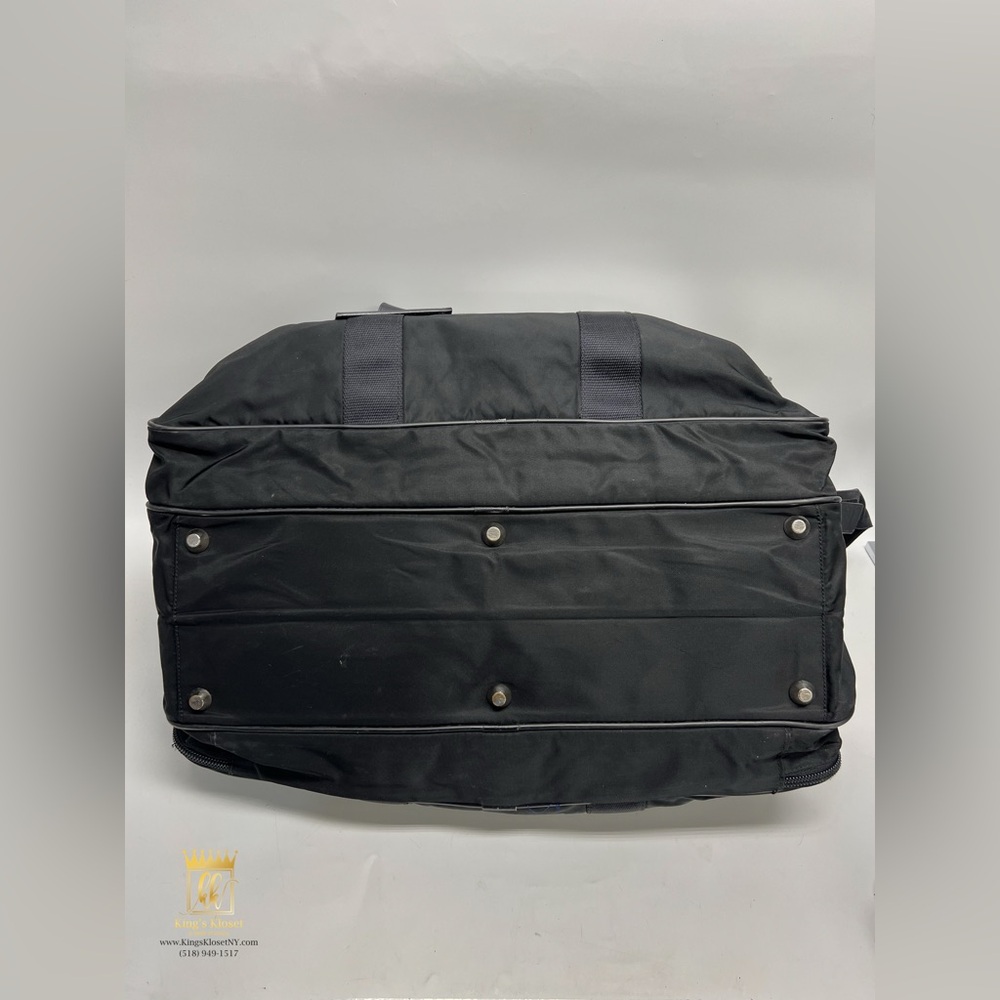 Prada nylon leather trim travel bag - Picture 5 of 16
